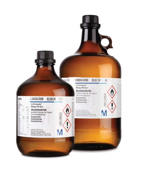 Acetronitrile Gradient Grade for Liquid Chrom. LiChrosolv®